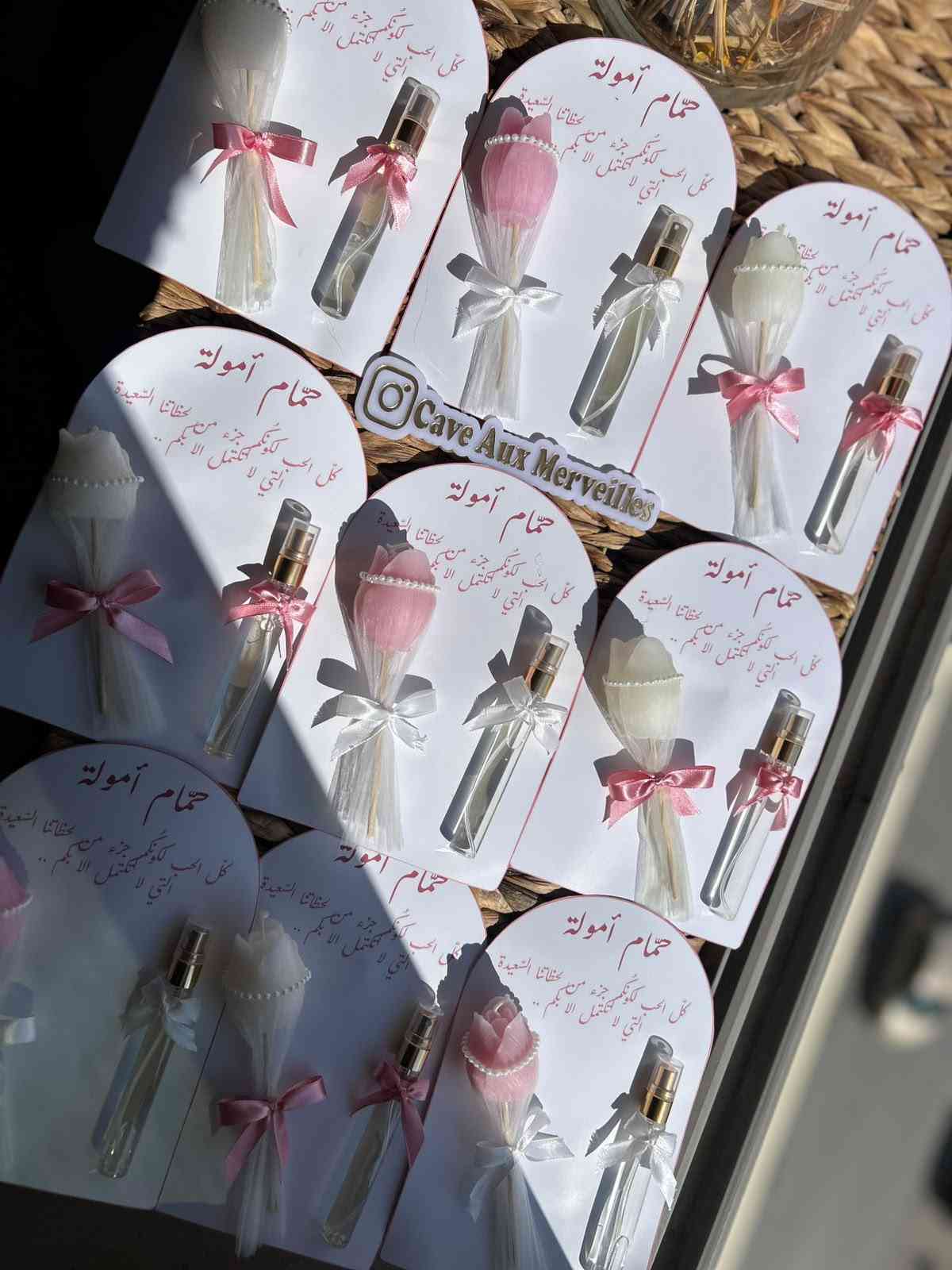 CARTE BOUGIE ET PARFUM